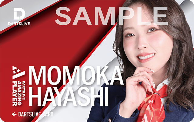 Momoka Hayashi 林 桃加 DARTSLIVE CARD