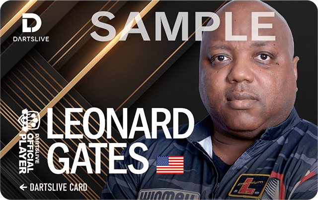 Leonard Gates DARTSLIVE CARD