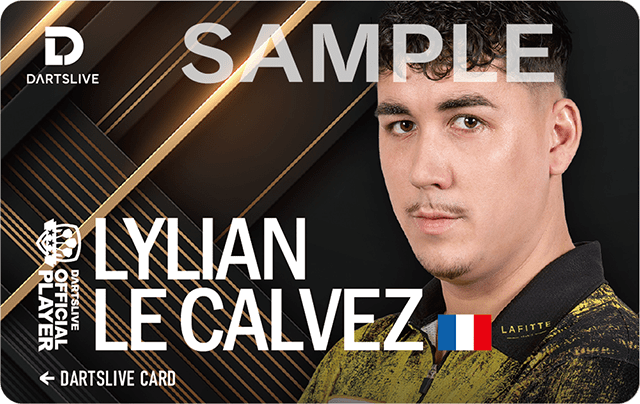 Lylian Le Calvez DARTSLIVE CARD