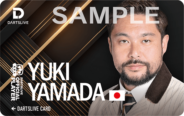 Yuki Yamada 山田 勇樹 DARTSLIVE CARD