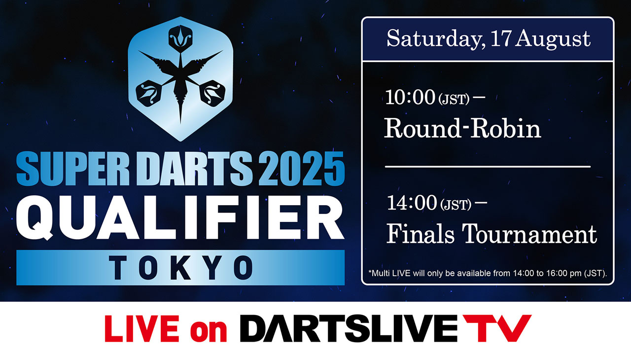 LIVE on DARTSLIVE TV